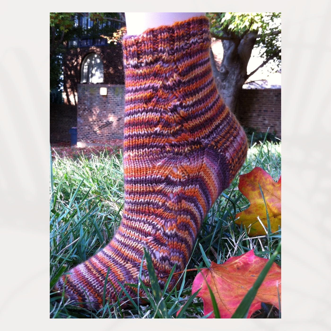Rosie's Firestarters sock pattern